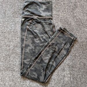 Fabletics Olive Camo High-Waist Leggings